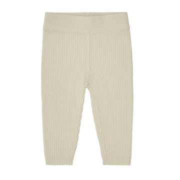 Baby rib leggings - ecru - FUB